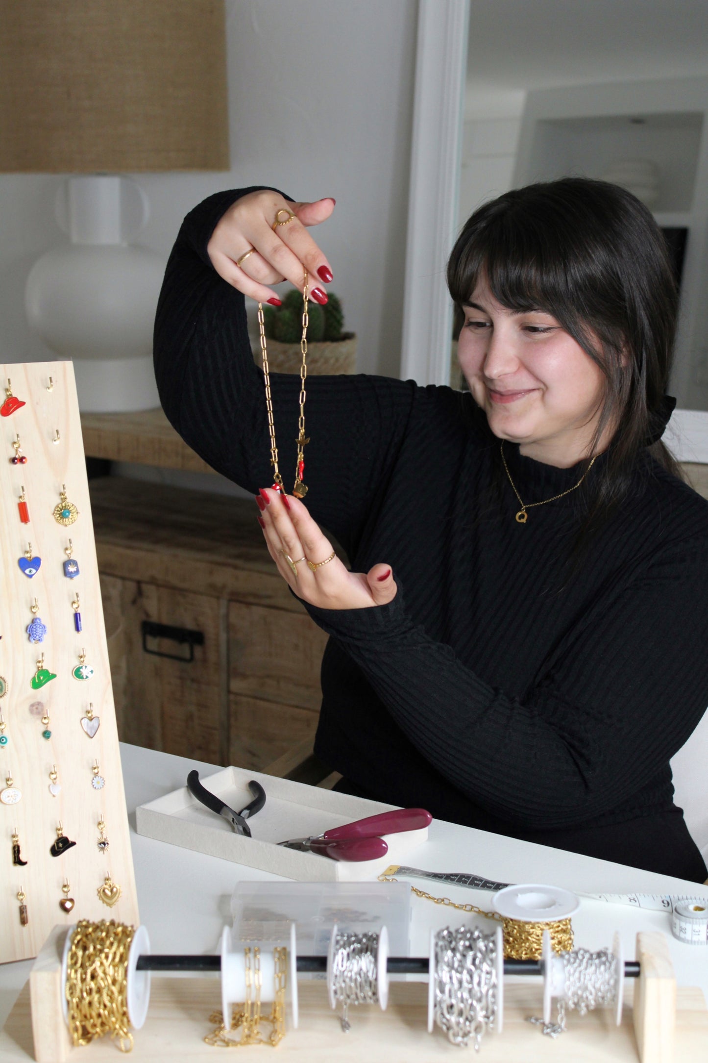 Atelier création de bijoux (2 bijoux)